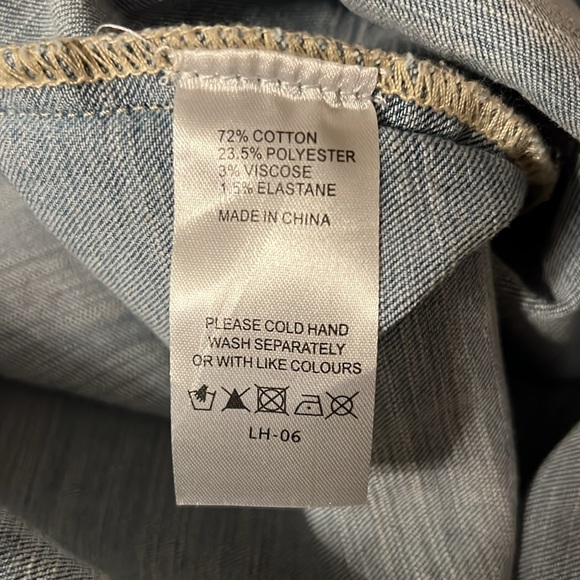 Southern Fried Chics Denim Shirt Dress - Picture 6 of 6